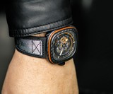 SEVENFRIDAY Orange Carbon Watch