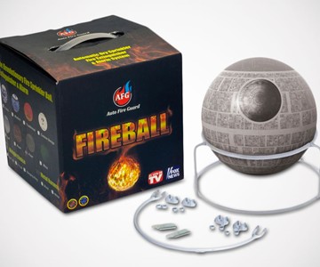 The Death Star Fireball Fire Extinguisher The Death Star Fireball Fire Extinguisher