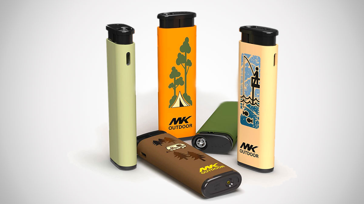 MK Lighter Outdoor Series Windproof Jet Flame Lighters MK Lighter Outdoor Series Windproof Jet Flame Lighters