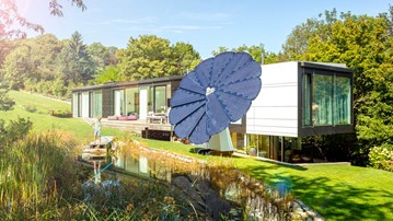 Smartflower Sculptural Solar Energy System