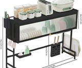 Over-the-Sink Dish Drying Rack