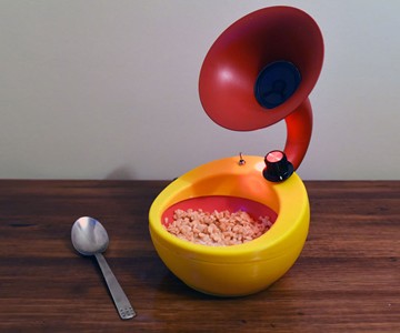 Snap Crack & Pop Amplifier Cereal Bowl