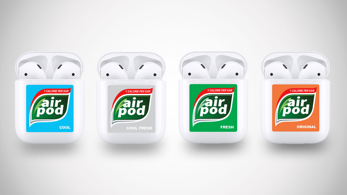 Apple AirPod Case Tic Tac Decals