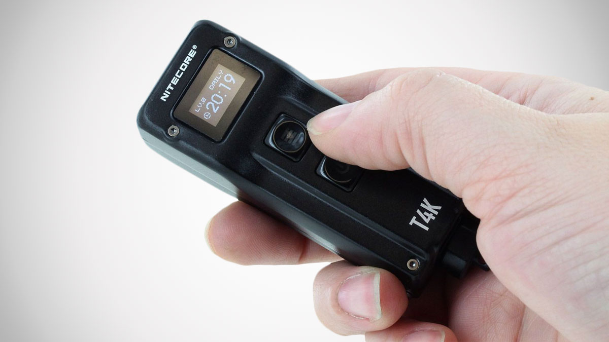 Nitecore T4K 4000 Lumen Keychain Flashlight