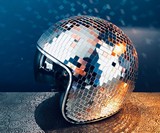 Disco Ball Helmet