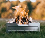 Wolf & Grizzly Fire Safe - Portable, Foldable Fire Pit