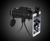 Zoomable 60X Monocular & Smartphone Attachment