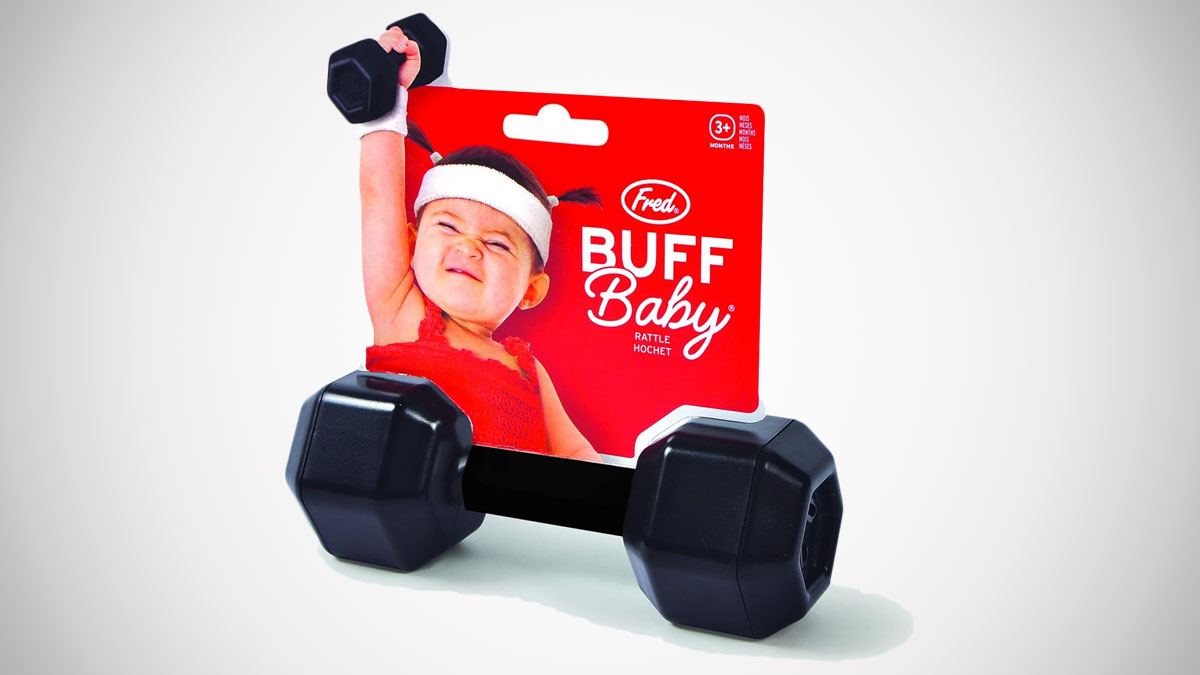 Baby Dumbbell Rattle Baby Dumbbell Rattle