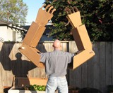 Giant Cardboard Robot Arms Kit