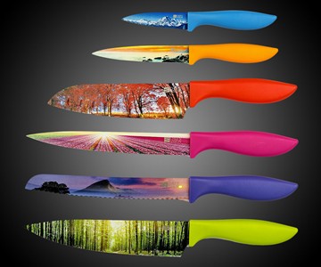 Landscape Kitchen Knife Set Landscape Kitchen Knife Set