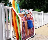 TowelMaid Outdoor Towel & Pool Toy Storage Racks