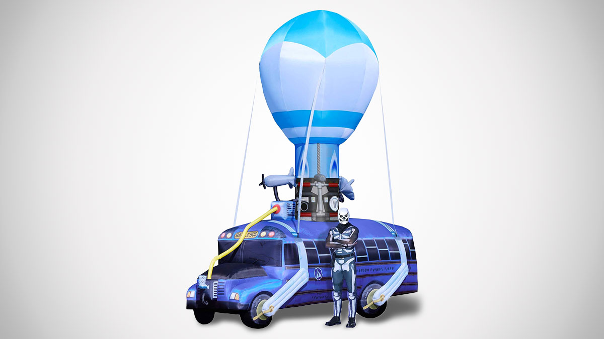 Fortnite 17.5 Ft Battle Bus Inflatable Fortnite 17.5 Ft Battle Bus Inflatable