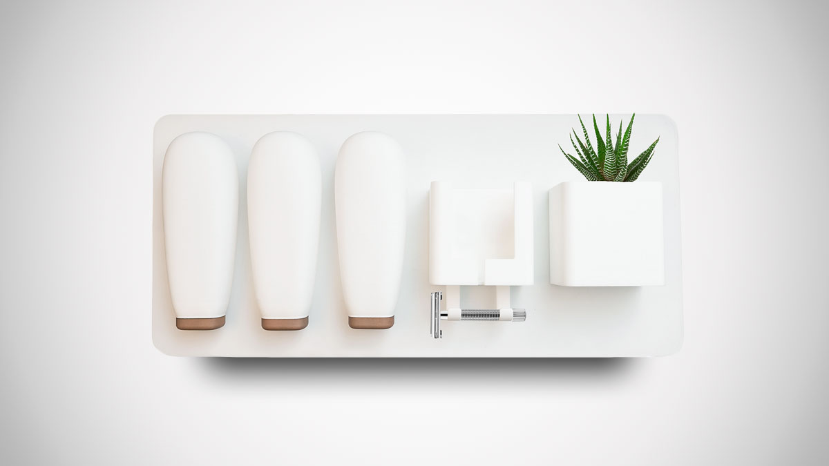 Nest Wall Modern Magnetic Shower Caddy Nest Wall Modern Magnetic Shower Caddy