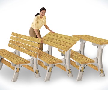 Flip Top Convertible BenchTable Kit Flip Top Convertible BenchTable Kit