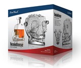 Glass Skull Ice Bucket in Box
