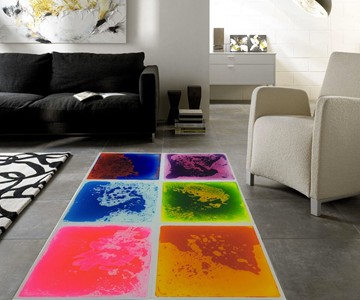 Moving Liquid Floor Tiles