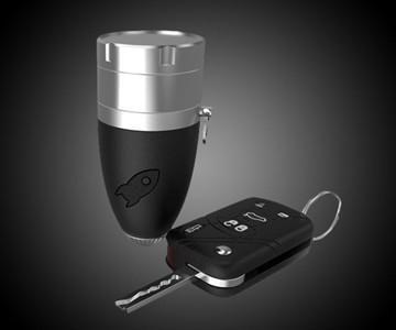 The Rocket Keychain Grinder