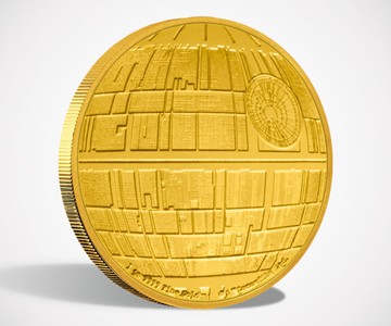Star Wars Death Star 1oz Gold Coin