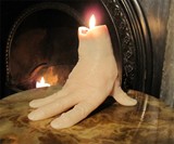 Bleeding Hand Candle
