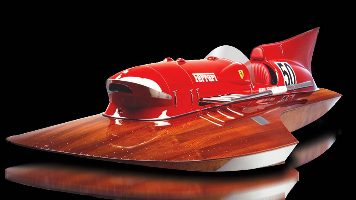1952 Ferrari Arno XI Racing Boat 1952 Ferrari Arno XI Racing Boat