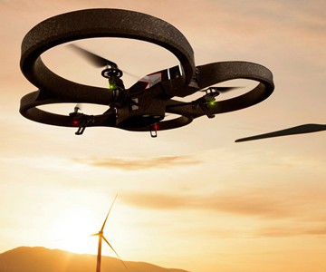 App-Controlled Video Quadricopter in Flight App-Controlled Video Quadricopter in Flight