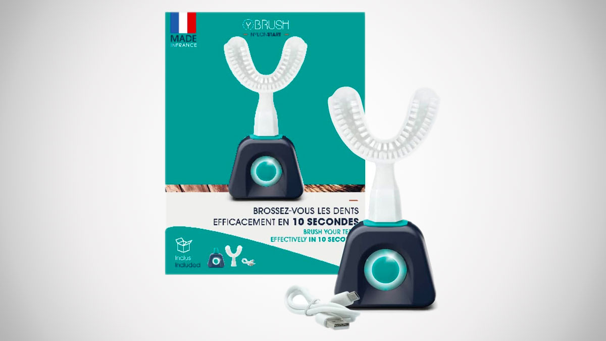 Y-Brush 10-Second Electric Toothbrush Y-Brush 10-Second Electric Toothbrush