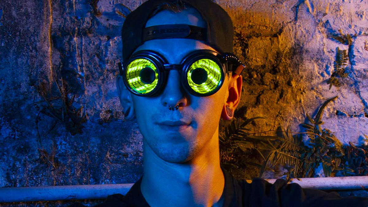 GloFX Pixel Pro Infinite Portal Goggles GloFX Pixel Pro Infinite Portal Goggles