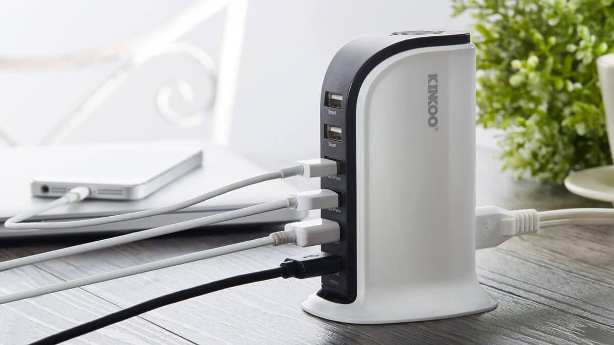 Kinkoo 6-Port High Speed USB Charging Station Kinkoo 6-Port High Speed USB Charging Station