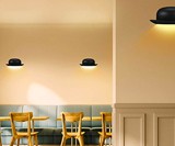 Bowler Hat Wall Sconce