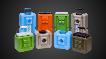 WaterBrick Stackable Water & Food Storage WaterBrick Stackable Water & Food Storage