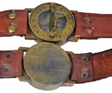 Steampunk Sundial & Compass Watch