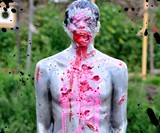 Tactical Bleeding Zombie Target