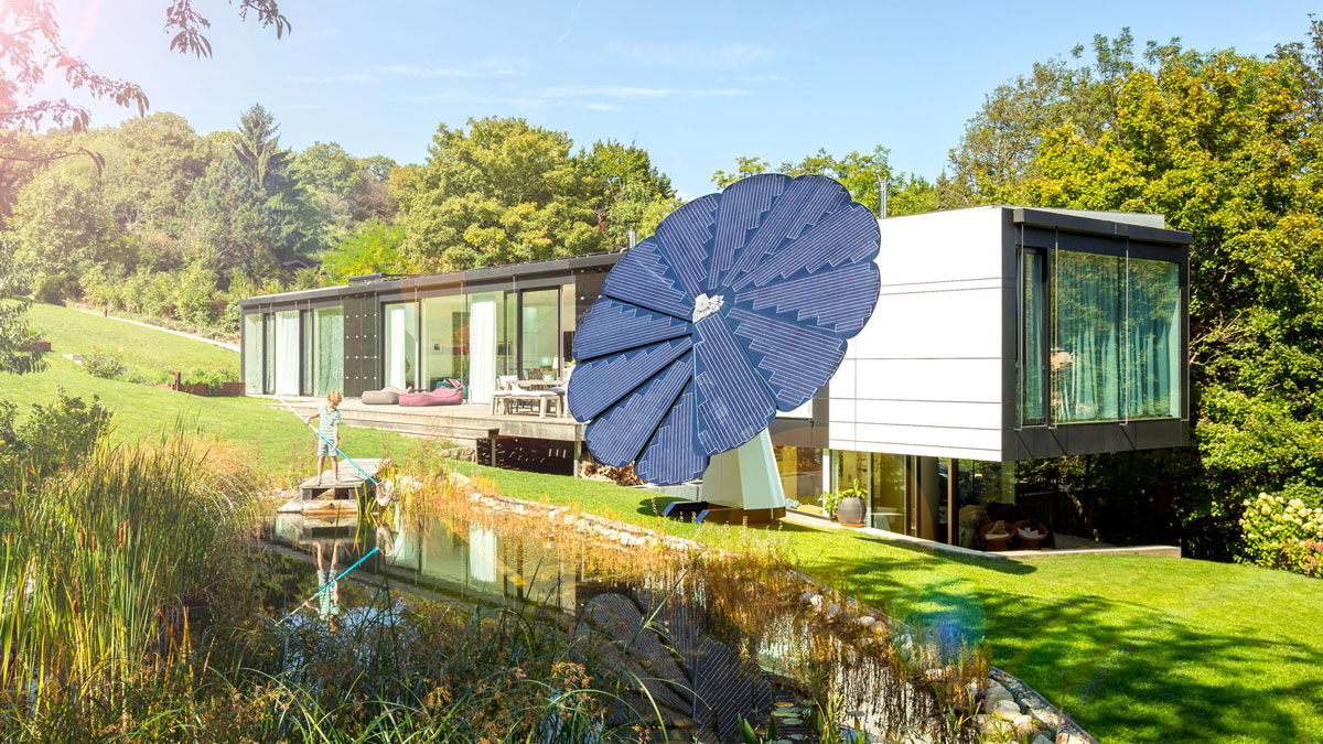 Smartflower Sculptural Solar Energy System