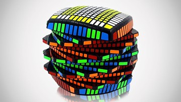 Exercise Your Mind: 13 x 13 x 13 Rubik's Cube Exercise Your Mind: 13 x 13 x 13 Rubik's Cube