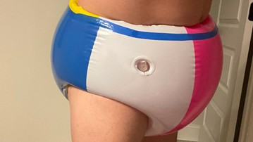 Inflatable Beach Ball Underwear Inflatable Beach Ball Underwear