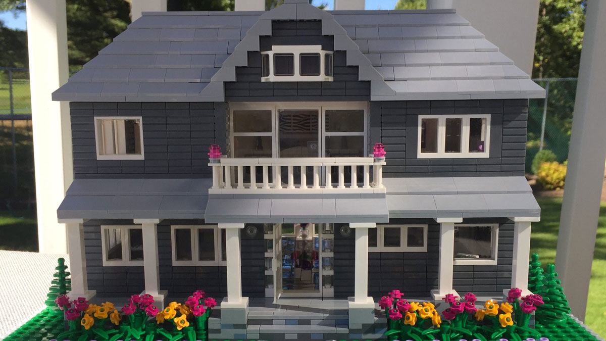 Little Brick Lane Custom Scale LEGO Home Models Little Brick Lane Custom Scale LEGO Home Models
