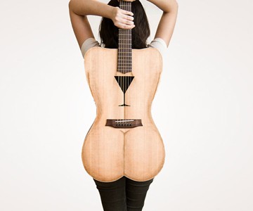 Female Form Guitar