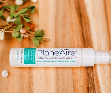 PlaneAire Travel Mist - Purifying Disinfecting Spray