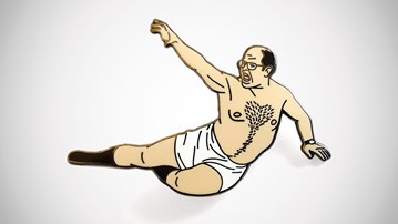 George Costanza Enamel Lapel Pin George Costanza Enamel Lapel Pin