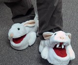 Killer Rabbit Slippers