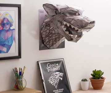 Game of Thrones 3D Masks & Wall Mounts Game of Thrones 3D Masks & Wall Mounts