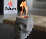 Skull Tabletop Fireplace