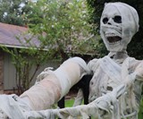DIY Halloween Candy Slide