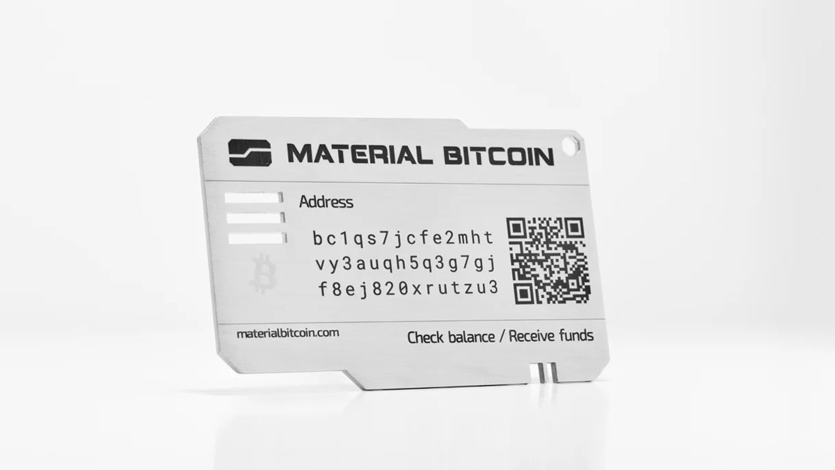 Material Bitcoin Wallet Material Bitcoin Wallet