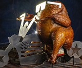 Motorcycle Beer Can Chicken Stand