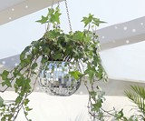Hanging Disco Ball Planter