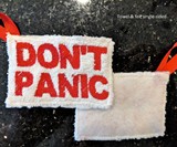 Don't Panic Keychain Towel