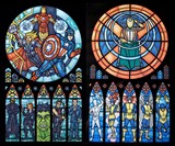 Superhero Stained Glass Prints