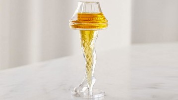 A Christmas Story Leg Lamp Shot Glass A Christmas Story Leg Lamp Shot Glass