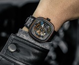 SEVENFRIDAY Orange Carbon Watch